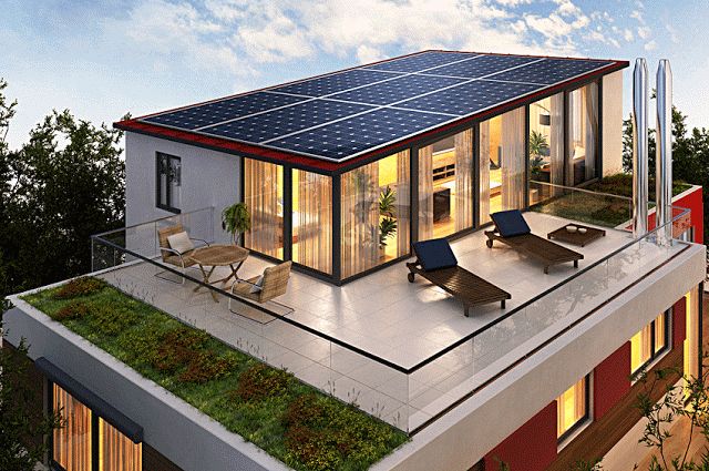 Renewable energy in architecture